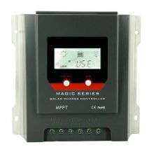 Powmr 12V 24V MPPT 30A 内置蓝牙且有LCD显示太阳能控制器