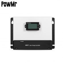 PowMr 100A MPPT太阳能控制器,带有可编程LCD, 适用于12V/24V/36V/48V铅酸和锂电池