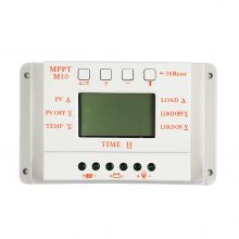 Powmr PWM12V/24V液晶显示光伏板智能充电器太阳能路灯控制器