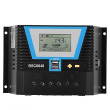 PowMr 30A 60A 80A PWM 自适应 12V 24V 36V 48V 太阳能控制器通用铅酸锂电池