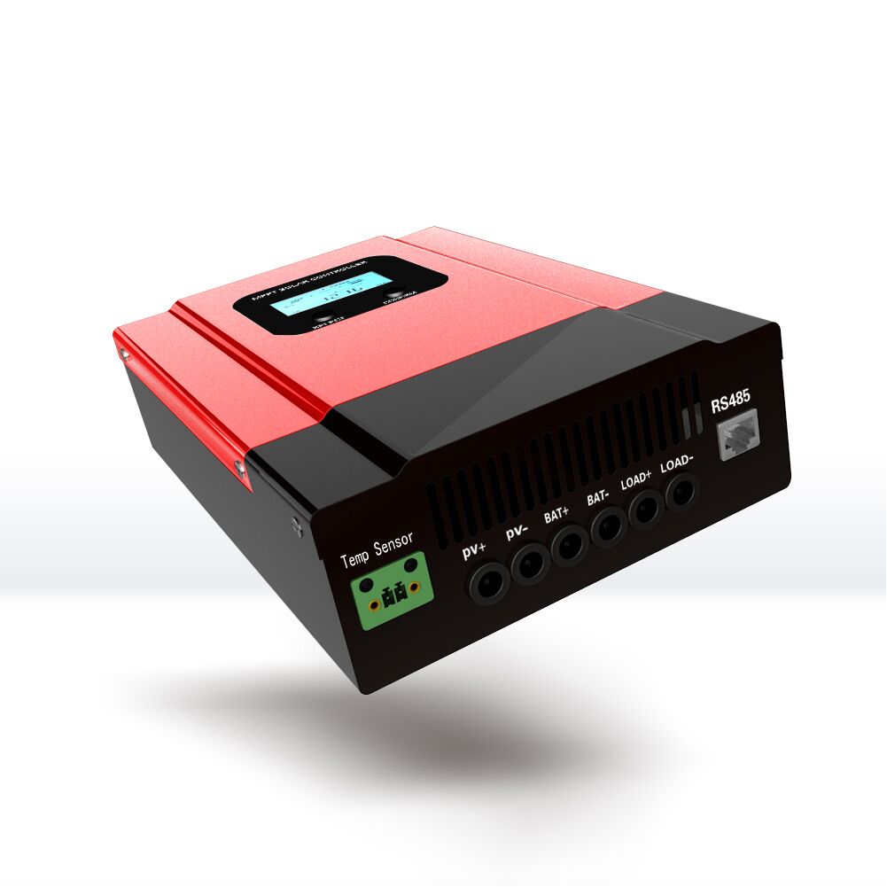 Powmr 高转换效率 40A 60A MPPT 太阳能控制器系统电压DC12V/24V/36V/48V自动识别